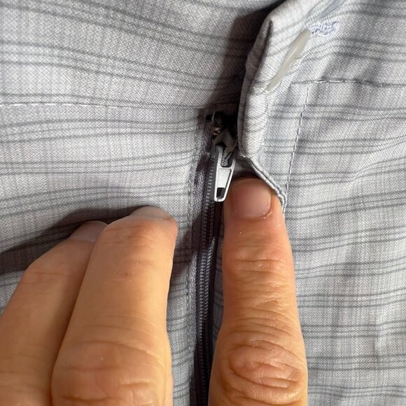 Pga Tour Men's Striped 8" Golf Shorts - Tradewinds Size 32 - Picture 6 of 8